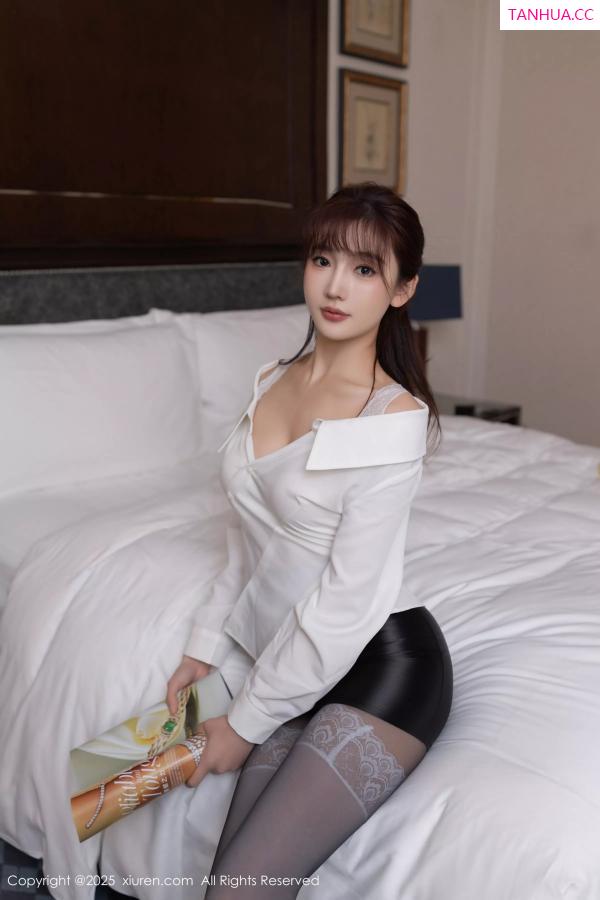 [XiuRen]高清写真图 2025.04.17 No.10166 陆萱萱 白色衬衫